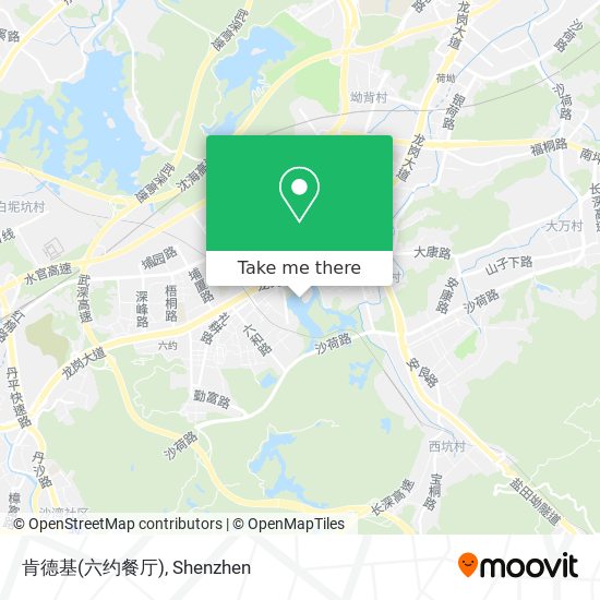 肯德基(六约餐厅) map