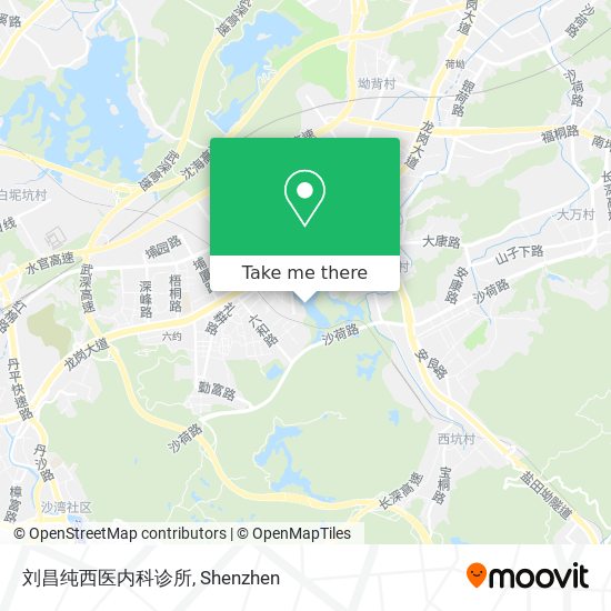 刘昌纯西医内科诊所 map
