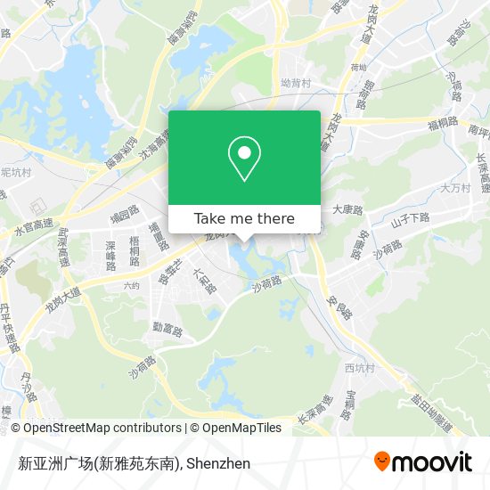 新亚洲广场(新雅苑东南) map