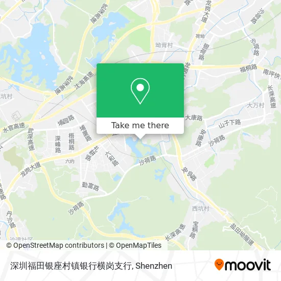 深圳福田银座村镇银行横岗支行 map