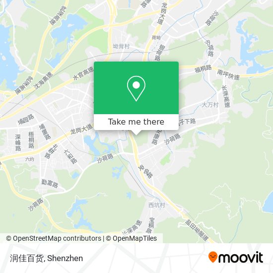 润佳百货 map