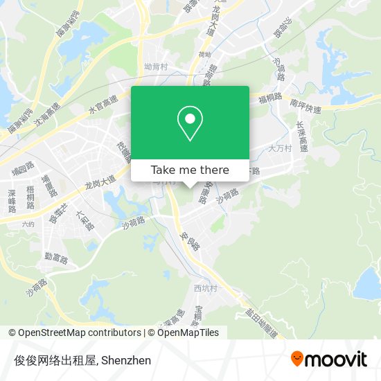 俊俊网络出租屋 map