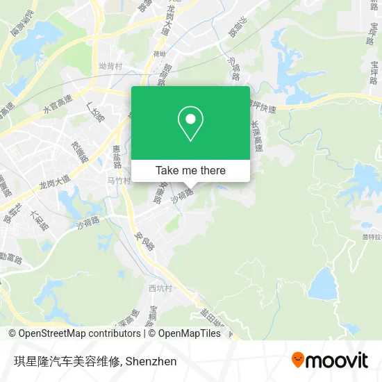 琪星隆汽车美容维修 map