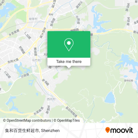 集和百货生鲜超市 map