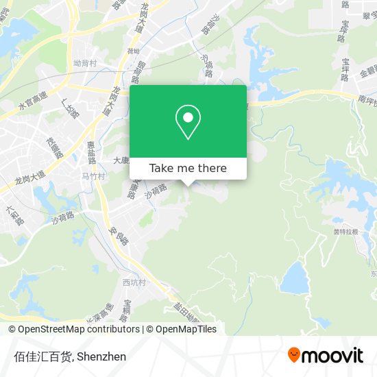 佰佳汇百货 map