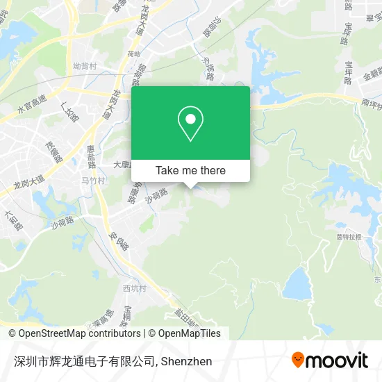 深圳市辉龙通电子有限公司 map