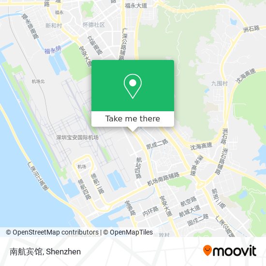 南航宾馆 map