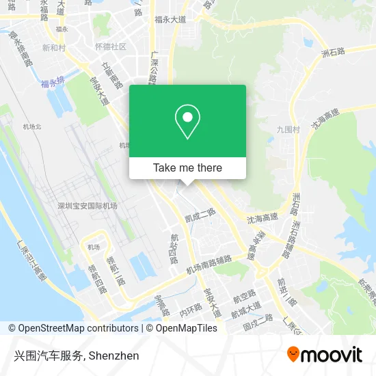 兴围汽车服务 map