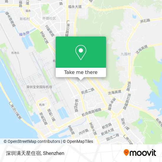 深圳满天星住宿 map
