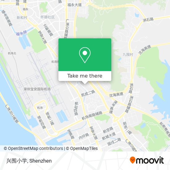 兴围小学 map