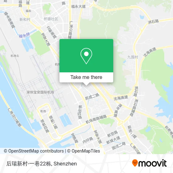 后瑞新村-一巷22栋 map