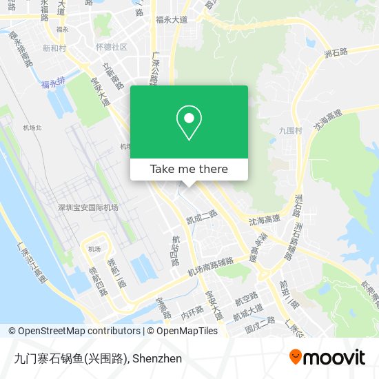 九门寨石锅鱼(兴围路) map