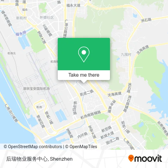后瑞物业服务中心 map
