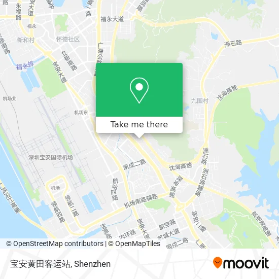 宝安黄田客运站 map