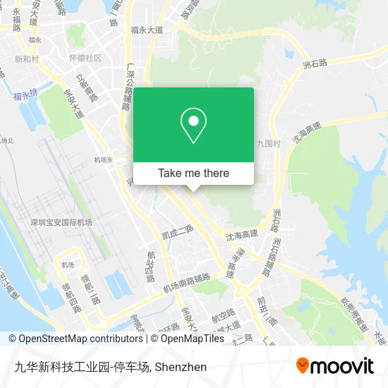 九华新科技工业园-停车场 map