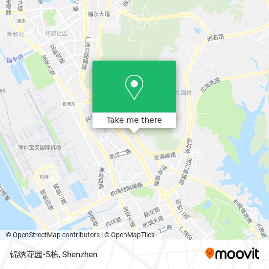 锦绣花园-5栋 map