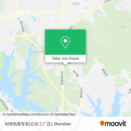 创维电视专卖(石岩工厂店) map