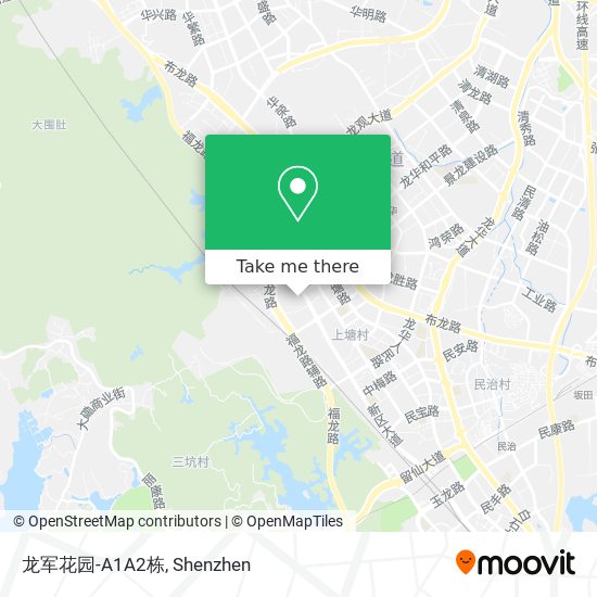 龙军花园-A1A2栋 map