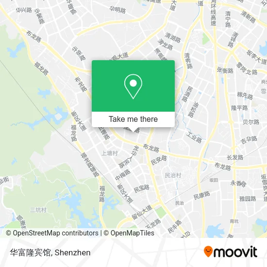 华富隆宾馆 map