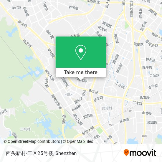 西头新村-二区25号楼 map