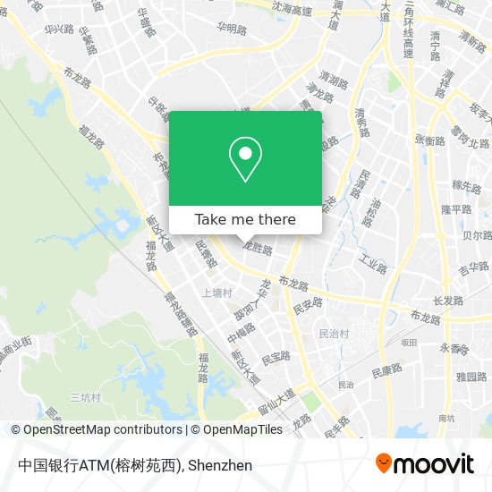 中国银行ATM(榕树苑西) map