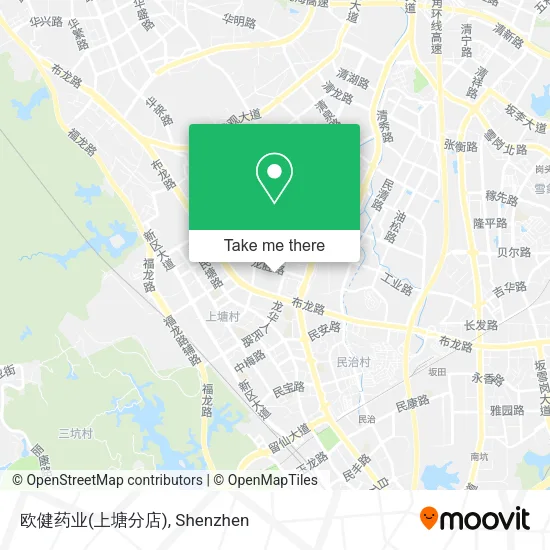欧健药业(上塘分店) map