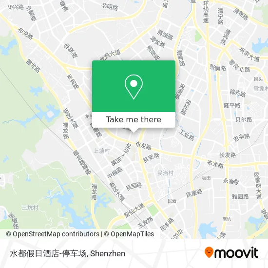 水都假日酒店-停车场 map