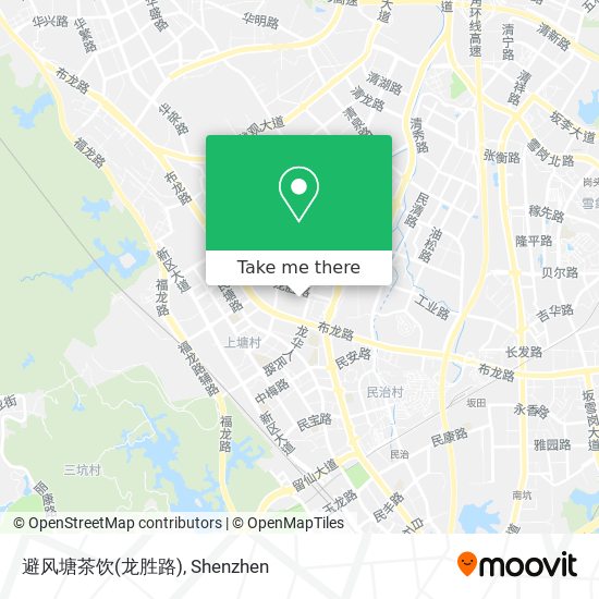 避风塘茶饮(龙胜路) map