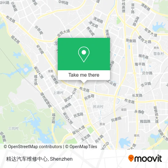 精达汽车维修中心 map