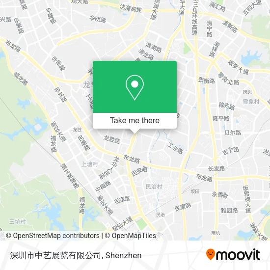 深圳市中艺展览有限公司 map