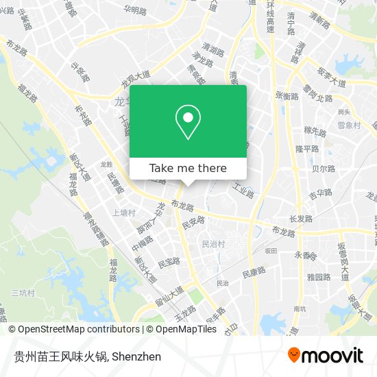 贵州苗王风味火锅 map