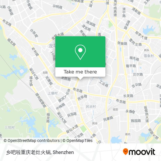 乡吧啦重庆老灶火锅 map