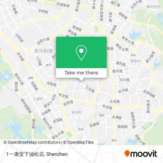 1一康堂下油松店 map