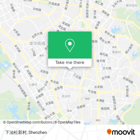 下油松新村 map