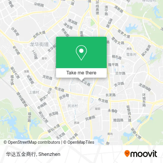 华达五金商行 map