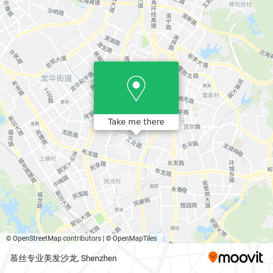 慕丝专业美发沙龙 map