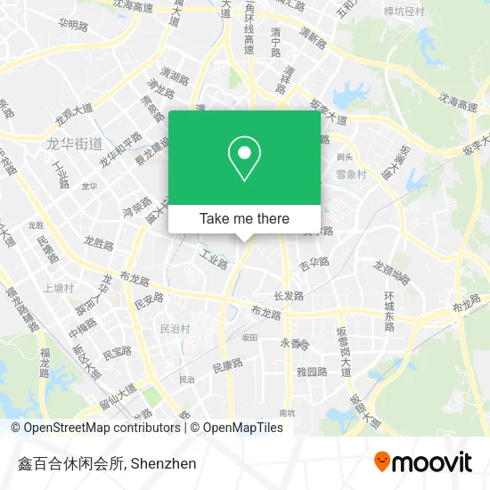 鑫百合休闲会所 map