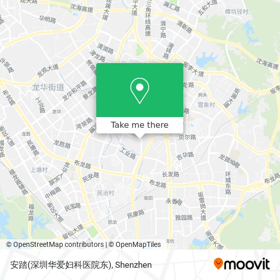 安踏(深圳华爱妇科医院东) map