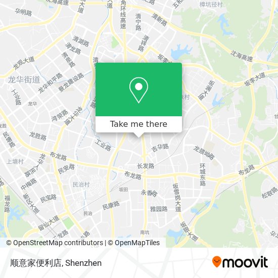 顺意家便利店 map