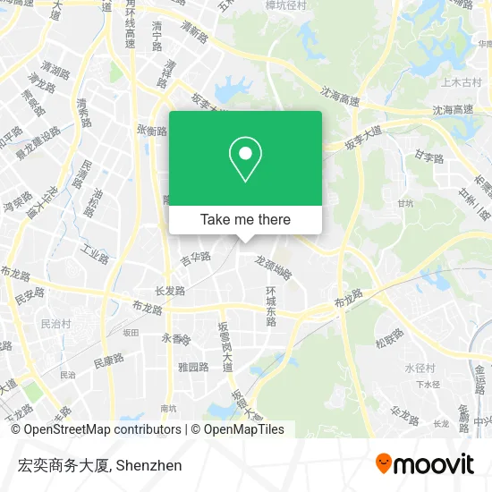 宏奕商务大厦 map