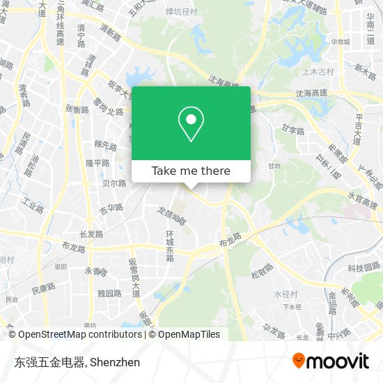 东强五金电器 map