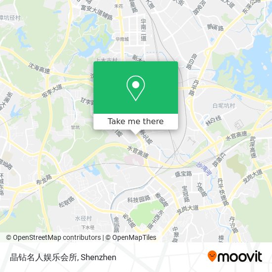 晶钻名人娱乐会所 map