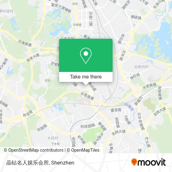 晶钻名人娱乐会所 map