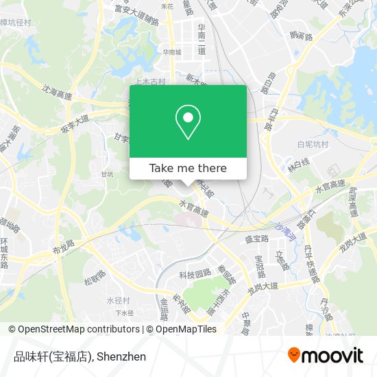 品味轩(宝福店) map