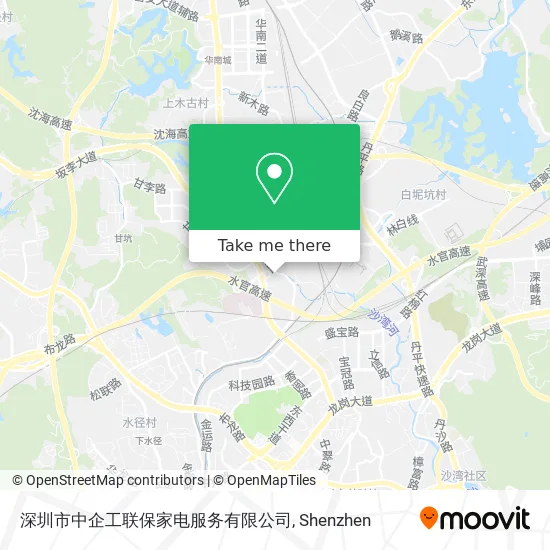 深圳市中企工联保家电服务有限公司 map