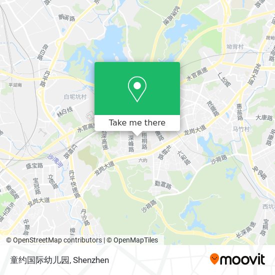 童约国际幼儿园 map