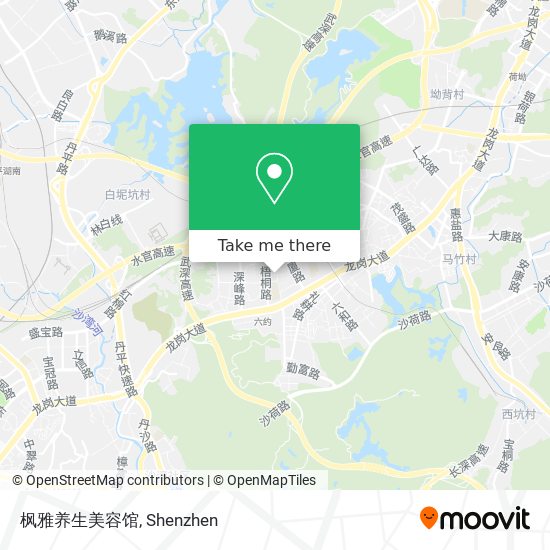 枫雅养生美容馆 map