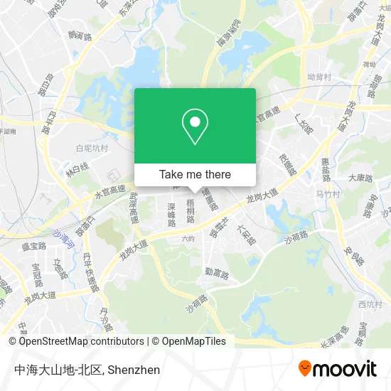 中海大山地-北区 map