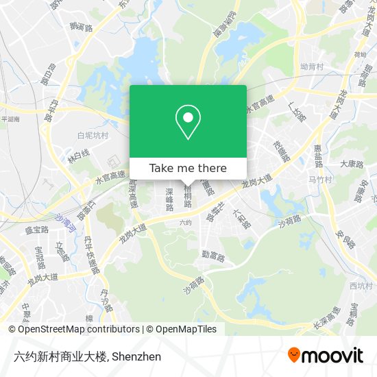 六约新村商业大楼 map