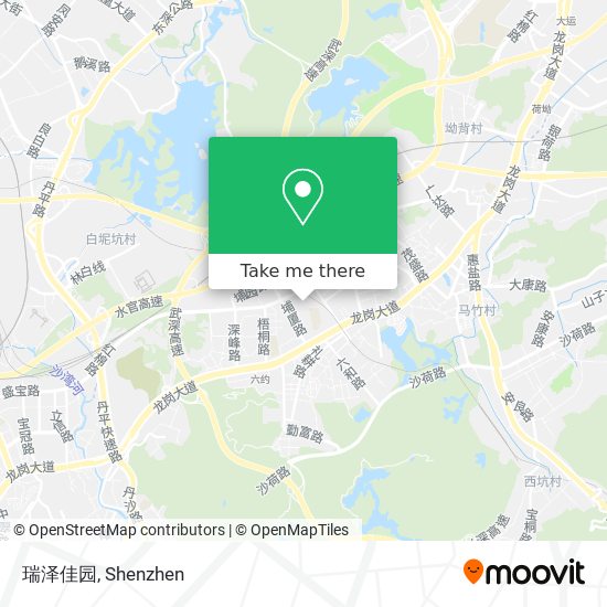 瑞泽佳园 map